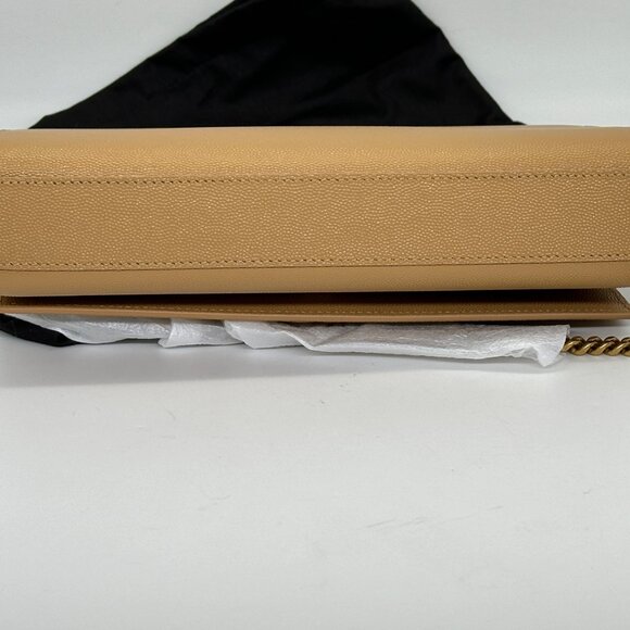 Saint Laurent YSL Monogram Kate Medium Crossbody Grained Leather Chain Bag - Picture 10 of 16